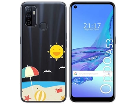 Carcasa Oppo A53 / A53s TUMUNDOSMARTPHONE Dibujos Transparente