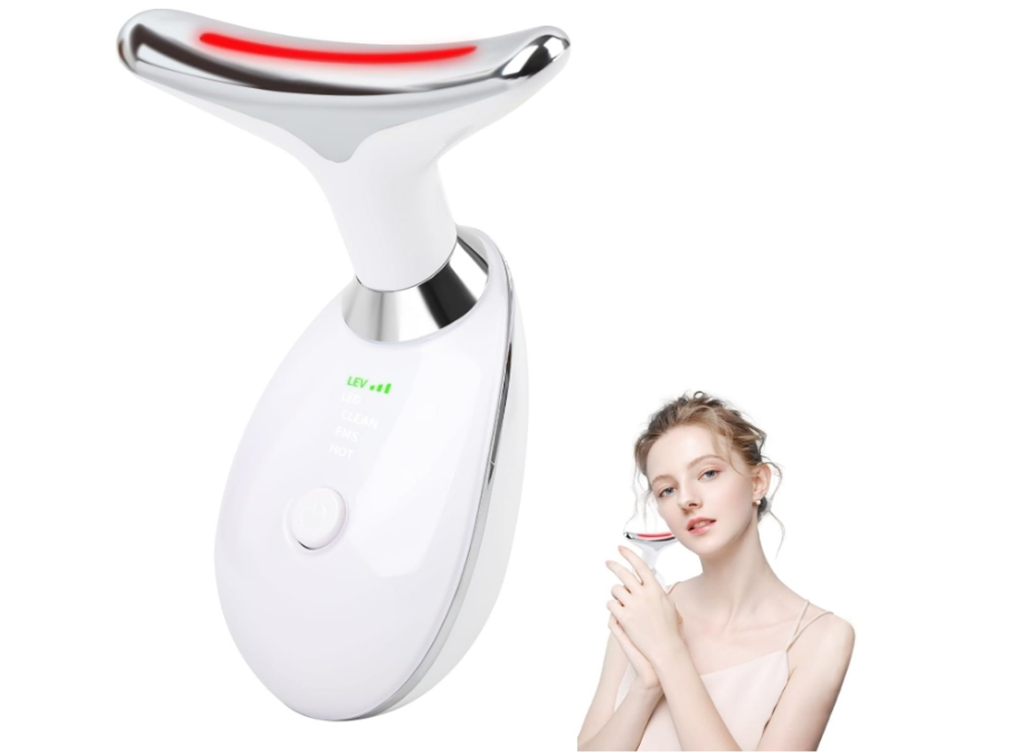 Dispositivo De Belleza Para Cuello Y Rostro Ks-081, Blanco*
