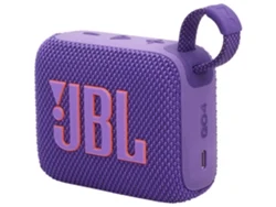 Altavoz Bluetooth JBL GO 4 (7 W - Autonomía: 7 horas - Morado)