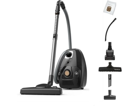 Aspiradora con Bolsa ROWENTA Green Force Effitech Total Clean RO6189EA (64 dB - Bolsa de Polvo 4.5 L)