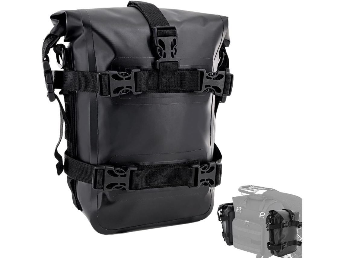 Bolsa Para Motocicleta, Impermeable Y Versátil.