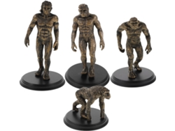 Figuras Humanas Prehistóricas De 4 Piezas, Modelo Humano Realista