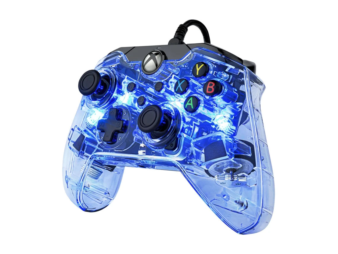 Mando para Xbox One/Series S X PDP Afterglow Negro y Azul Transparente