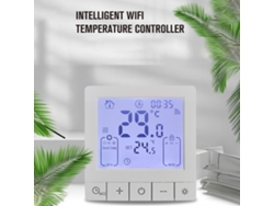 Termostato Inteligente Wifi Tuya Con Aplicación, Control De Temperatura Programable, Temporizador De 24 Horas Y Bloqueo Infantil.