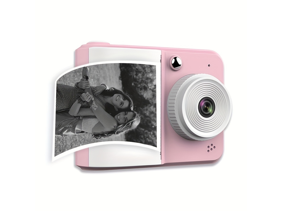 Câmara Digital Eifson Cámara De Impresión Instantánea 720p Pin De Carga Usb De 2,4 Pulgadas
