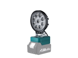Luz de trabajo LED, 27 W de potencia, compatible con otras baterías, batería y luz OEM