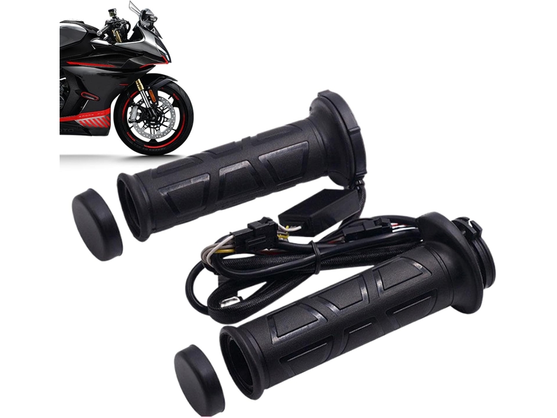 Puños Calefactables Para Motocicleta | Puños Calefactables De 12 V | Calefacción Del Manillar