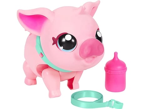 Muñeo LITTLE LIVE PETS Cerdito Interactivo (Edad Mínima: 4 Años - 17.3 x 14.96 x 15.49 cm)