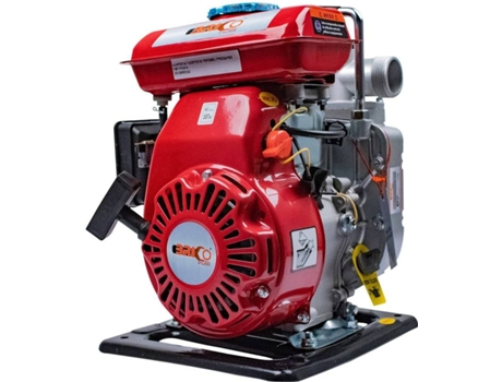 Motobomba de Agua BRICOFERR con Motor a Gasolina 97CC a 4 Tiempos
