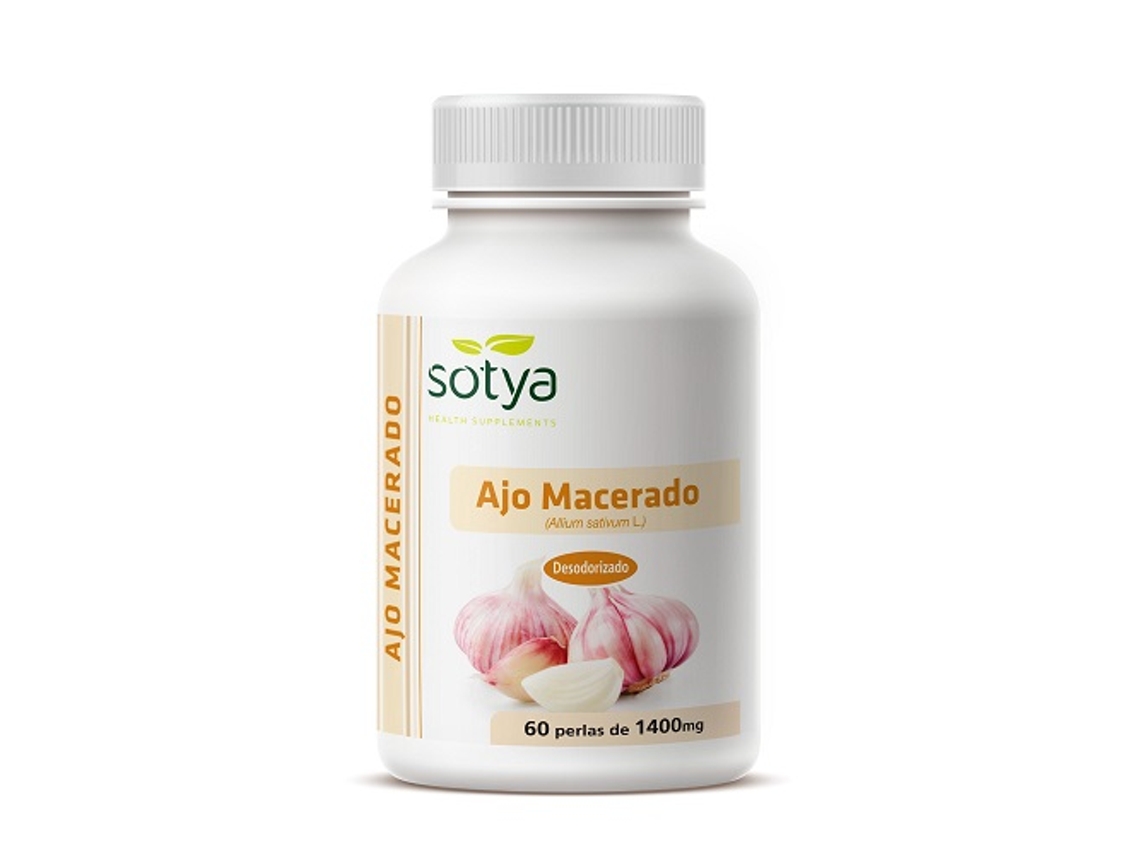 Complemento Alimentar SOTYA Ajo Macerado 1000 Mg 60U