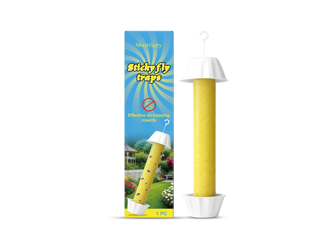 Papel adhesivo para trampas de moscas - Eficaz y práctico - Worten