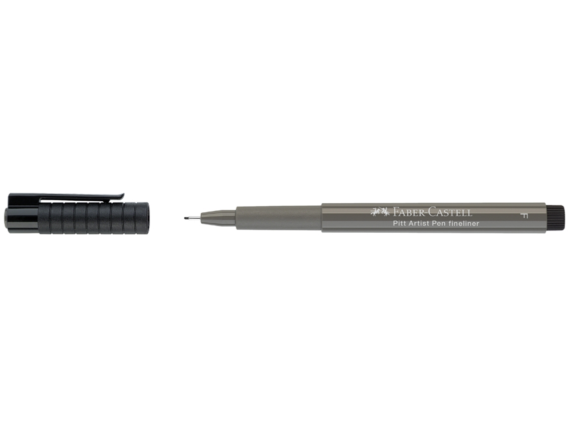Bolígrafo de Tinta FABER-CASTELL Bolígrafo Artístico Pitt Gris Cálido IV