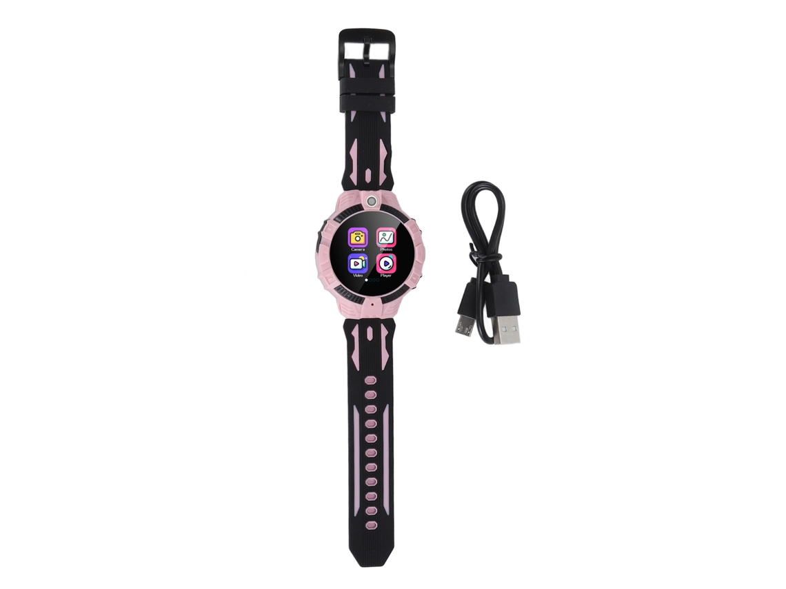 Reloj Inteligente Para Niños Con Pantalla Táctil Ips Hd De 1,3 Pulgadas, Resistencia Al Agua Ip67 Y Juegos Multifuncionales.