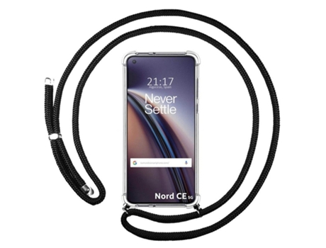 Carcasa OnePlus Nord CE 5G TUMUNDOSMARTPHONE Colgante Negro