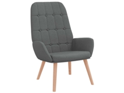 Sillón relax de tela gris vidaxl