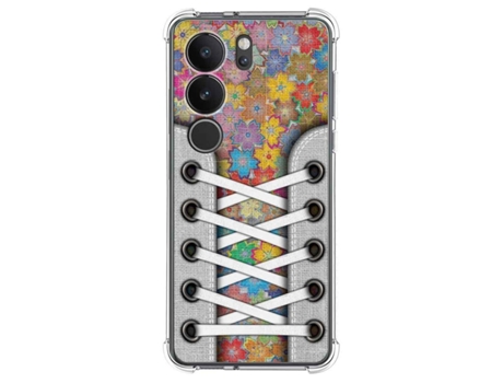 Funda Silicona Antigolpes para Vivo V29 5G diseño Zapatillas 05 Dibujos