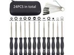 Two Sets Of 12 Carburetor Adjustment Tools (24 Pieces In Total), With Screwdrivers And Chainsaws For Small Husqvarna Two-stroke Engines.