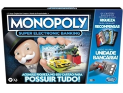 Juego de mesa HASBRO  Monopoly Super Electronic Banking (Edad Mínima Recomendada:8 Años)