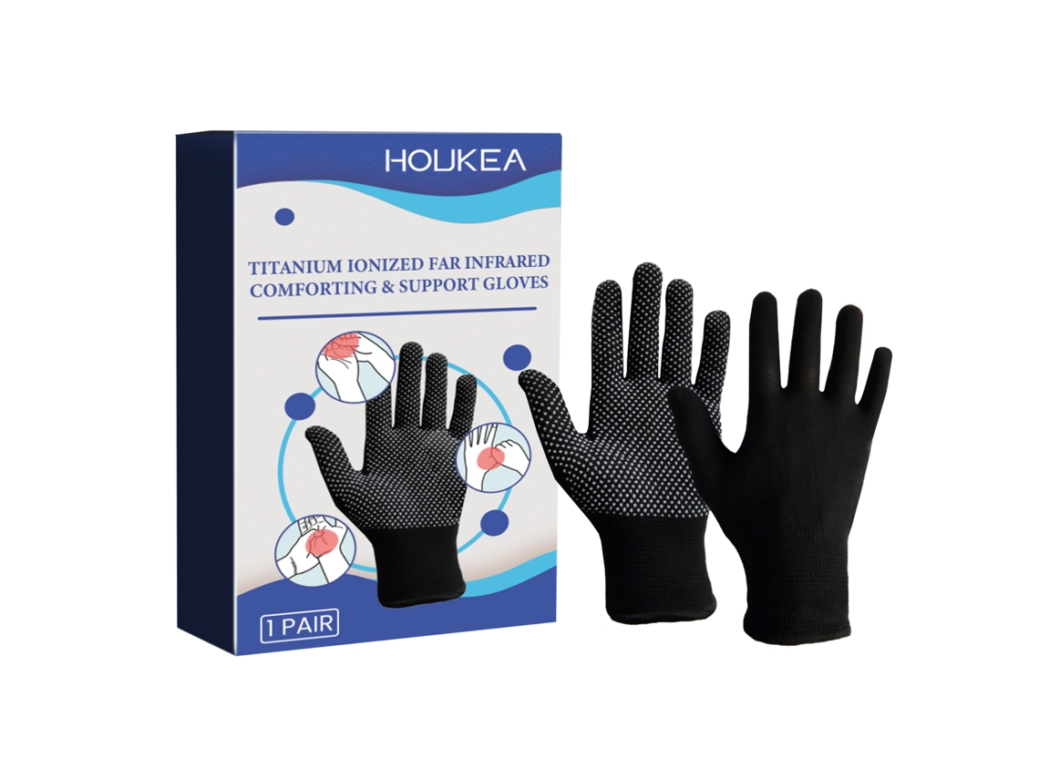 Guantes Houkea para aliviar la rigidez, el dolor y la hinchazón en la muñeca y el pulgar.