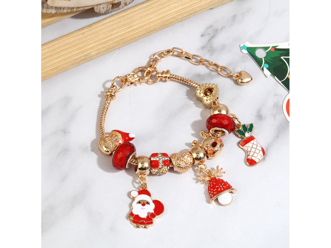 Pulsera Navideña Para Niños Y Adolescentes*