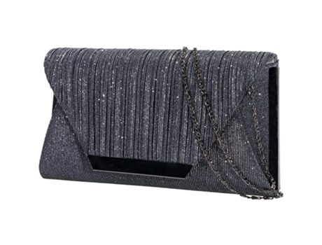 Bolsos De Mano Con Purpurina Para Mujer, Bolsos De Noche Y Bolsos De Mano Con Solapa, Bolsos De Mano, Bolso De Fiesta De Boda Formal, Gris Oscuro Z...