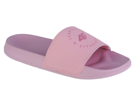 Zuecos Mujer 4F (37 - Sintético - Rosa)
