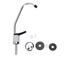 Grifo De Cocina, Grifo De Cuello De Cisne De Aleación De Cobre, Presión Universal G1/4in, Cromado.