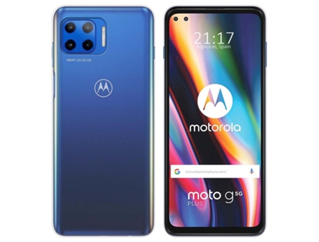 Carcasa Motorola Moto G 5G Plus TUMUNDOSMARTPHONE Silicona Transparente