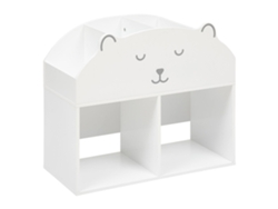 ATMOSPHERA - Mueble de Almacenaje Infantil Colección Ourson Blanco