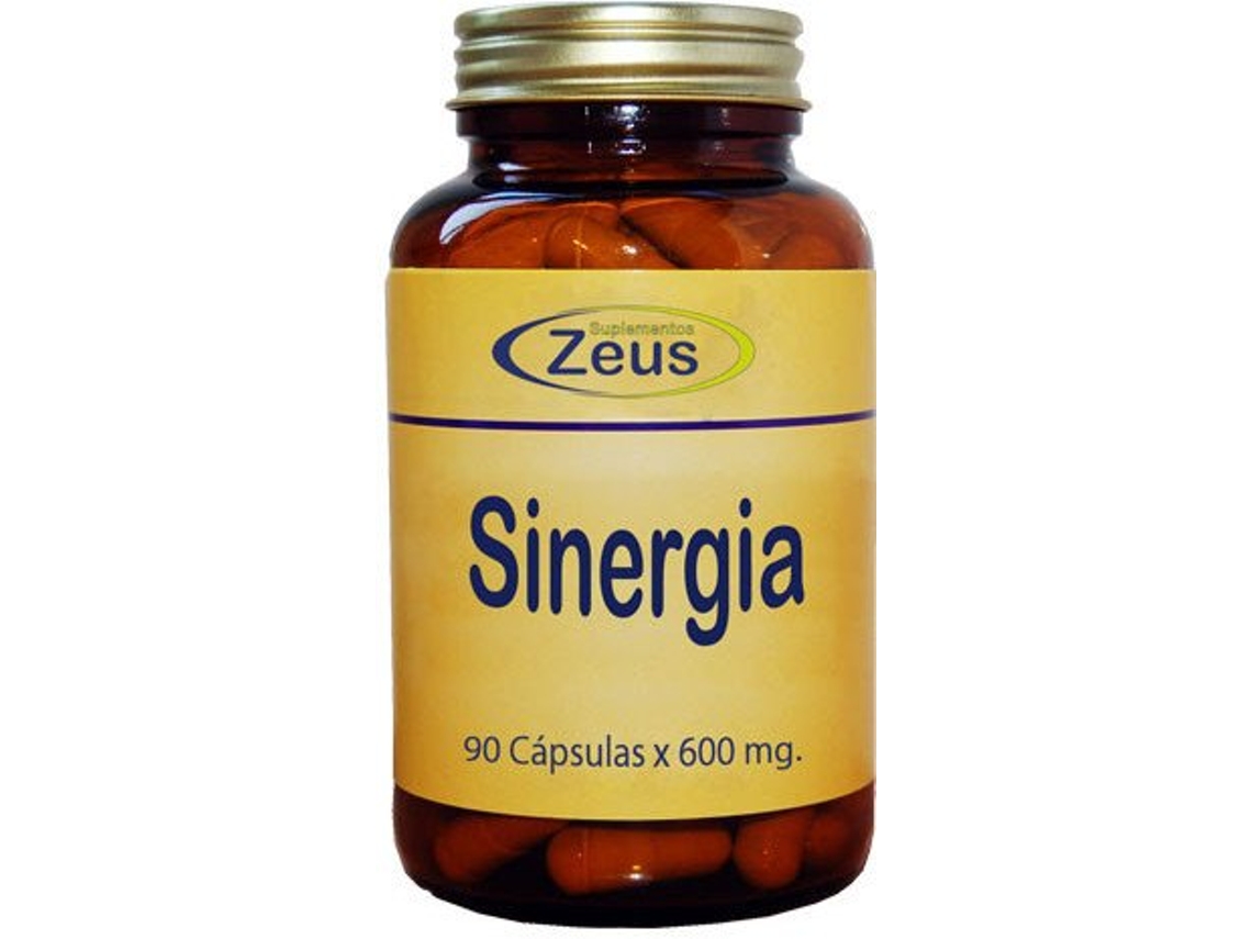 Complemento Alimentar ZEUS Sinergia 860 Mg (180 Cápsulas)