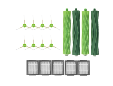 Cepillo Lateral de repuesto, filtros Hepa y cepillo de rodillo para iRobot Roomba i7 i7/i7 Plus E5 E6 E7, piezas de aspiradora