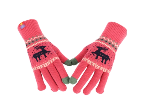 1 Par De Guantes Navideños - Monocapa Rojos 1 Par De Guantes Navideños - Monocapa Rojos JEIIBRZUI