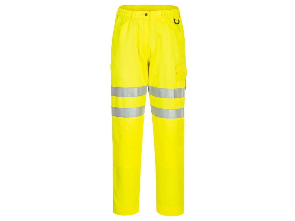 Pantalón Eco De Alta Visibilidad - Sostenible Y Seguro Amarillo / 40