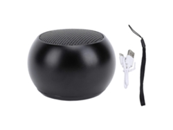 Mini altavoz Bluetooth de alto volumen, sonido estéreo inalámbrico, 300 mAh, pequeño altavoz portátil para exteriores, color negro, Chennnls