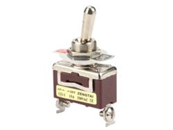 2026dz-2 Piezas Interruptor De Palanca Momentáneo On/off 12mm 2 Pines 2 Posiciones 15a 250v