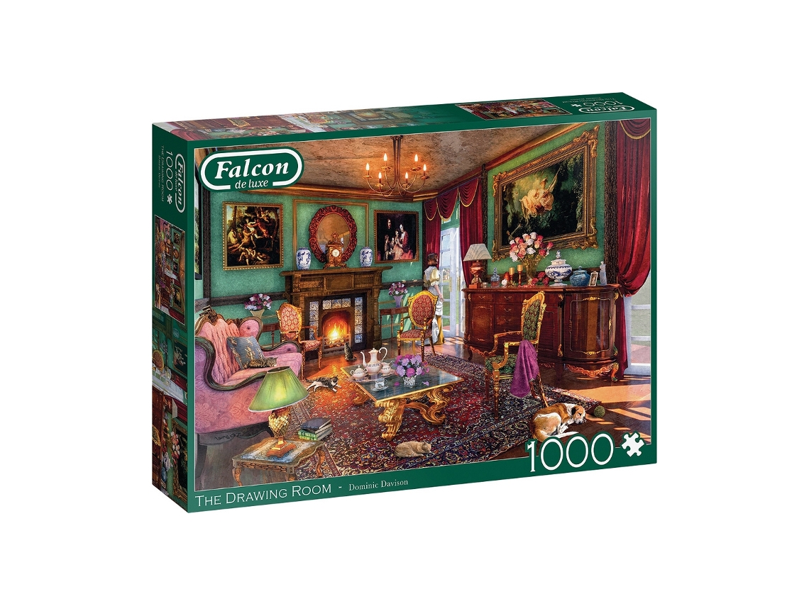 Puzzle DISET The Drawing Room (Edad Mínima Recomendada: 8 años - 1000 Piezas)