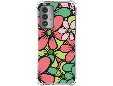 Carcasa Motorola Edge 20 TUMUNDOSMARTPHONE Dibujos Antigolpes Flores 02 Multicolor