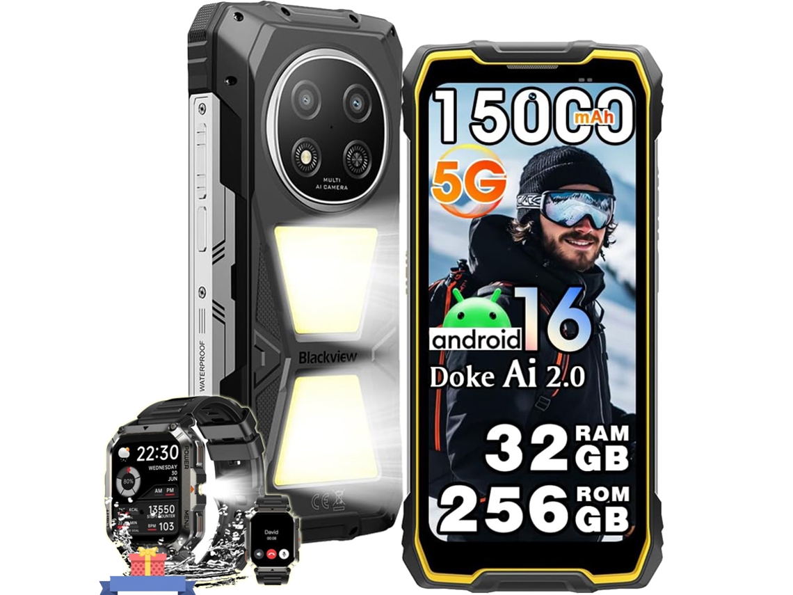 Smartphone BLACKVIEW Rock 2 Pro + W70 Pro