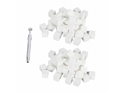 Pinzas y esponja para uñas Rebe-kit Herramienta multifuncional de recolección de 4 garras y esponja para decoración de uñas