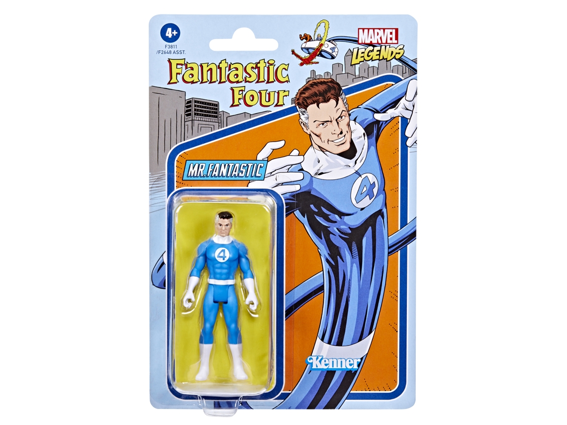 Figura de Acción MARVEL CLASSIC Hasbro Legends Series De Mr. Fantastic Retro 375
