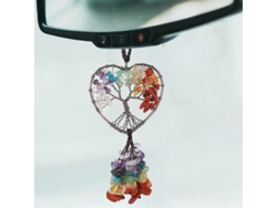 Adorno Colgante Piedras Chakras Decoración Hogar Cristal Espiritual Yoga Meditación Boho