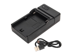 Cargador De Baterías Usb Portátil De 5 V Para Baterías De Cámaras Digitales F970, F960, F770, F750, F550 Y F570.