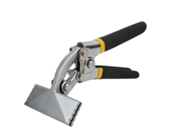 Pinzas para doblar placas de metal, sujeción manual antideslizante.