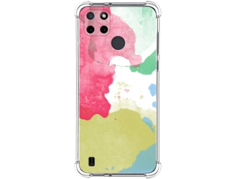 Carcasa Realme C21Y / C25Y TUMUNDOSMARTPHONE Acuarela 02 Multicolor