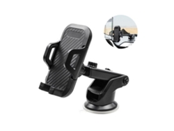 Soporte innovador para teléfono de coche, diseño humanizado con rótula y barra telescópica (modelo 3100)