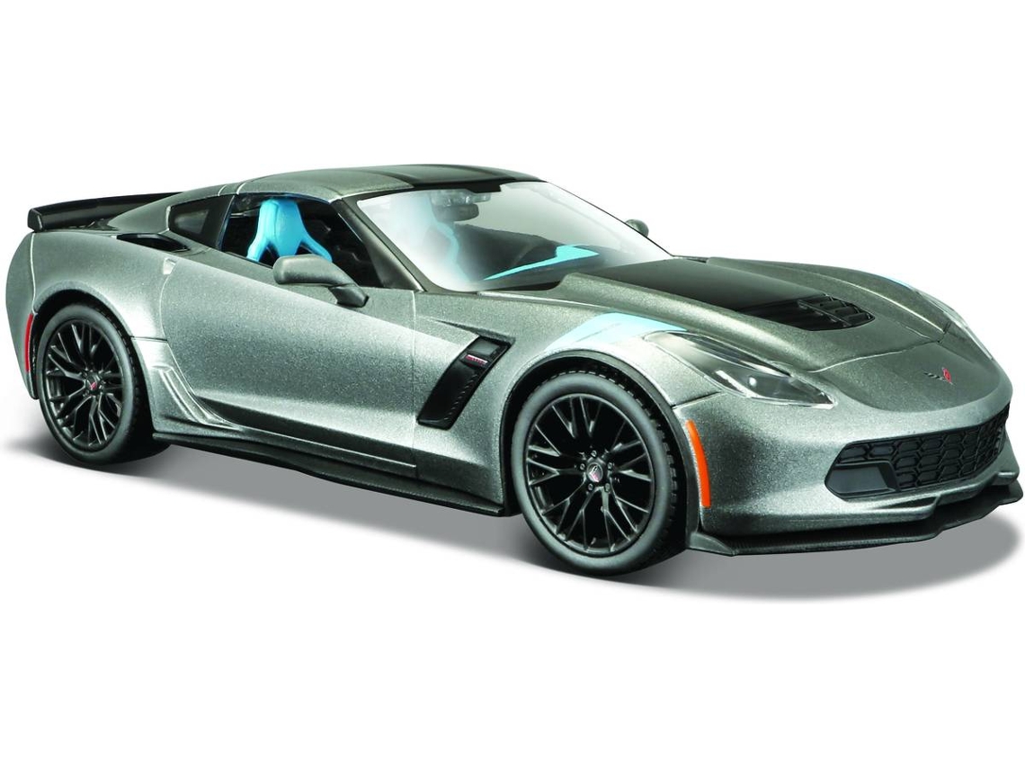 Coche Coleccionable MAISTO Special Edition Corvette Grand Sport 2017 Gris (Edad Mínima: 3 Años)