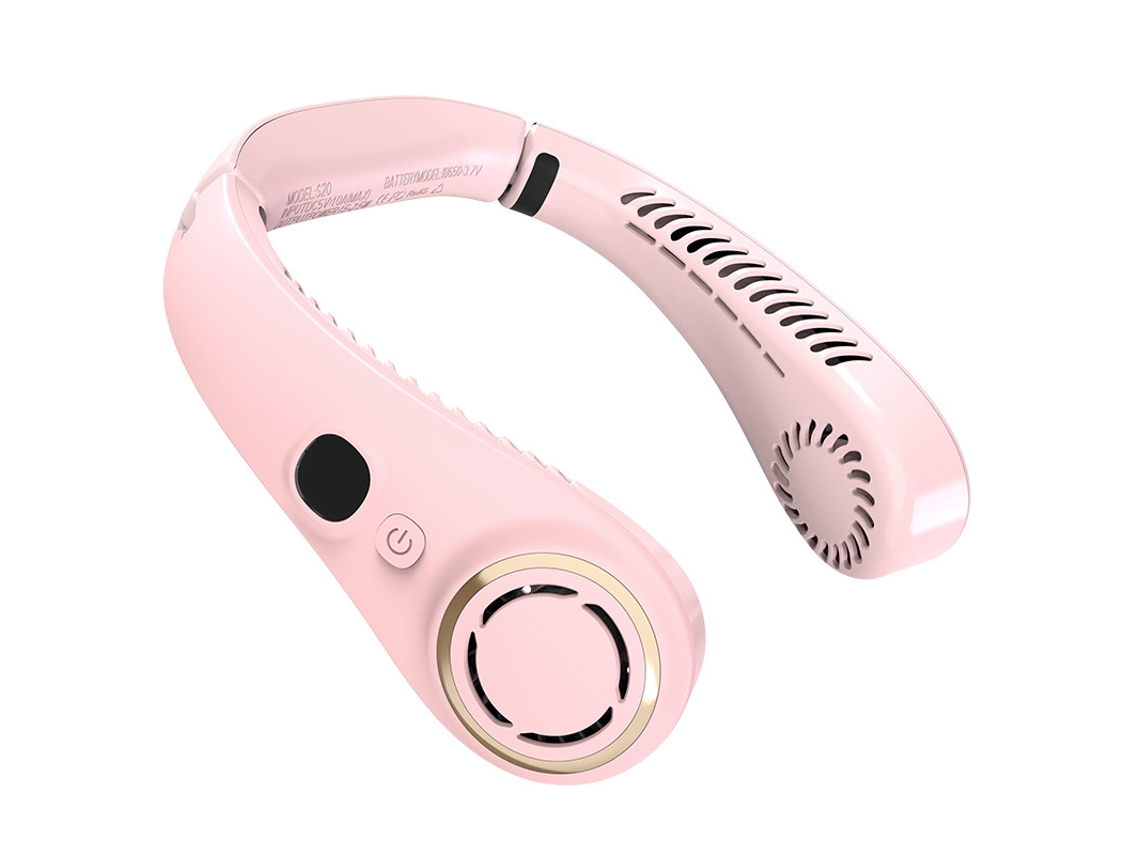 Ventilador de cuello MDUG, 3 velocidades, silencioso, carga USB.