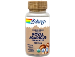 SOLARAY Royal Agaricus 500 Mg 60 Cápsulas Vegetales