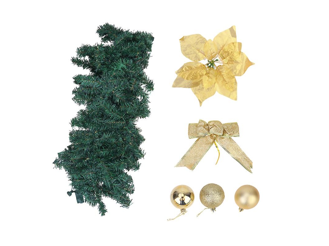 1 Uds. Árbol de Navidad de ratán ALLINLESS