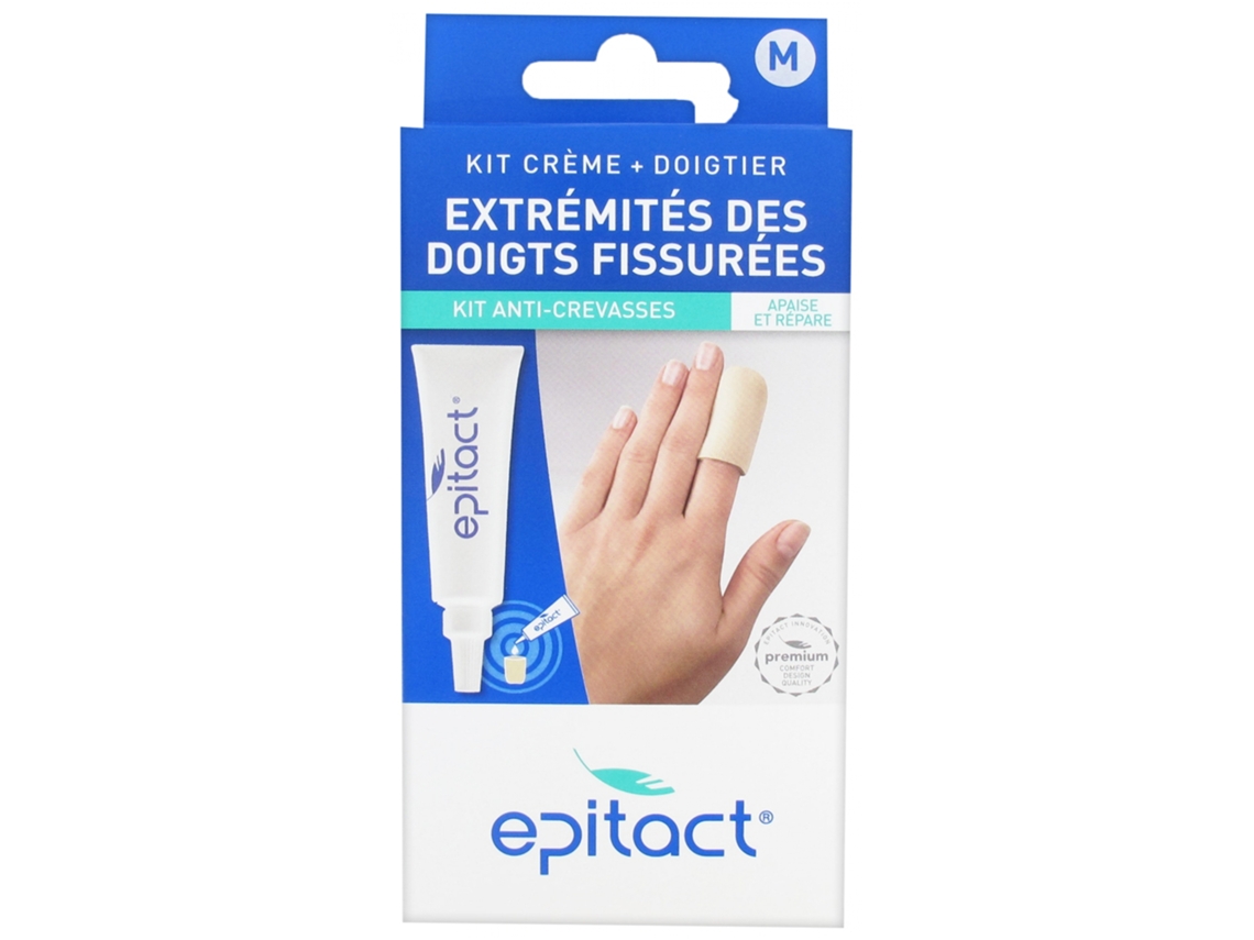 Puntas de Dedos Agrietadas Kit Antigrietas Tamaño : M EPITACT